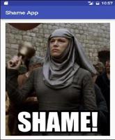 Shame App poster
