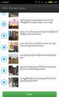 RFA Khmer News capture d'écran 1