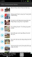 RFA Vietnamese News (Audio) Ekran Görüntüsü 1