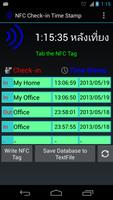 NFC Check-in Time Stamp poster