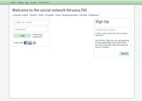 Nirvana.FM Client Plakat