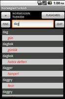 Norwegian Turkish Dictionary ポスター