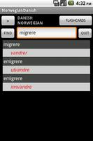 Norwegian Danish Dictionary постер