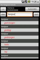 Norwegian French Dictionary 海报