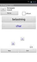 Norwegian French Dictionary Screenshot 2