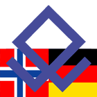 Norwegian German dictionary icono