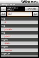 Norwegian Italian Dictionary পোস্টার