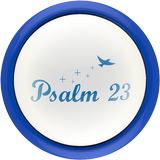 Psalm 23 Button Zeichen