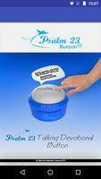 Psalm 23 Button poster