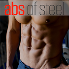 Abs Of Steel: Home Workout icône