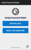 AirSig Password Manager Affiche