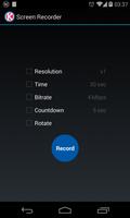 Screen Recorder for KitKat โปสเตอร์