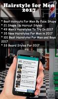 Hairstyle For Men 2017 Plakat