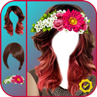 Hair Styler App For Women-icoon