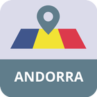 Andorra Mapa Offline आइकन