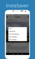 برنامه‌نما InstaSaver عکس از صفحه