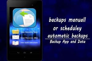 Backup App and Data poster