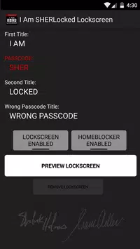 Lockscreen I Am Sherlocked Apk For Android Download