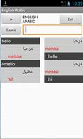 Arabic English Dictionary 海報
