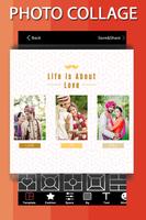 Love Photo Collage Cartaz