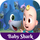 Baby Shark+Nursery Rhymes-Offline Video icône
