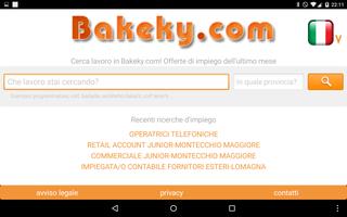 Offerte di lavoro - Bakeky.com تصوير الشاشة 3