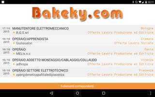 Offerte di lavoro - Bakeky.com تصوير الشاشة 1