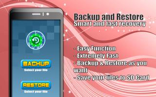 Backup and Restore capture d'écran 1