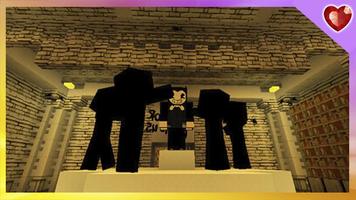 Map Bendy for mcpe poster