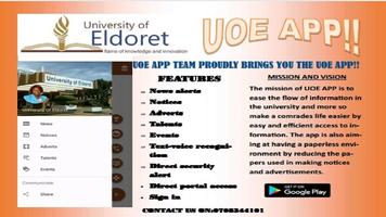 Digital U.O.E App poster