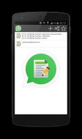 Save Messages From WhatsApp Affiche