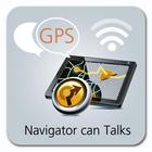 GPS Navigator Can Talks ícone