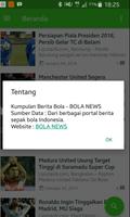 Bola News - Kumpulan Berita Bola capture d'écran 2