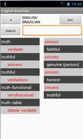 English Brazilian Dictionary पोस्टर