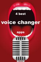 4 Best Voice Changer Apps Affiche