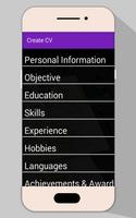 Job CV Maker PDF | Resume Builder screenshot 2