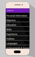 Job CV Maker PDF | Resume Builder スクリーンショット 2