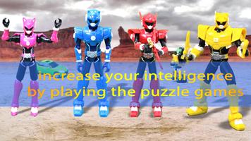 Ranger Mini Force Puzzle plakat