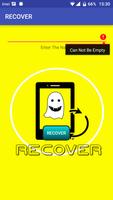 snaρchat Chat Recovery Prank Affiche