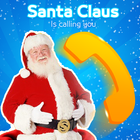 Santa Claus, call santa, santa claus phone call आइकन