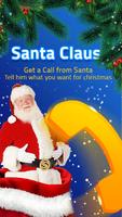 Santa Claus, call santa, santa claus phone call पोस्टर