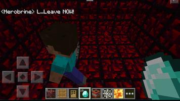 Herobrine Dimension Installer पोस्टर