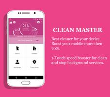 Cleaner Master 2018- speed cleaner ポスター