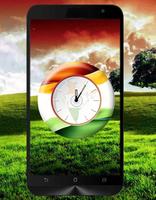 Poster Republic Day Clock