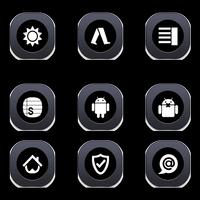 Blacker Icon Pack स्क्रीनशॉट 2