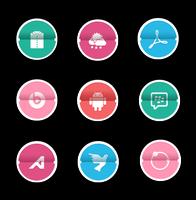 Roundness Icon Pack syot layar 2