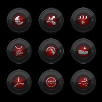Red Searchlight Icon Pack capture d'écran 2