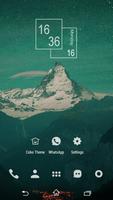 White Snow Icon Pack Affiche