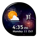Galaxy Clock Widget APK