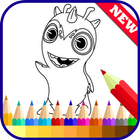 Coloring Book Slugterra Fans ícone